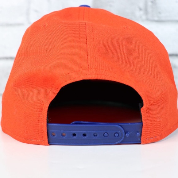 New Era New York Knicks Snapback Hat - Orange and Blue - Picture 3 of 8